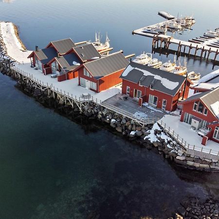Nappstraumen Seafront Cabin, Lilleeid 68 Gravdal  Exteriör bild